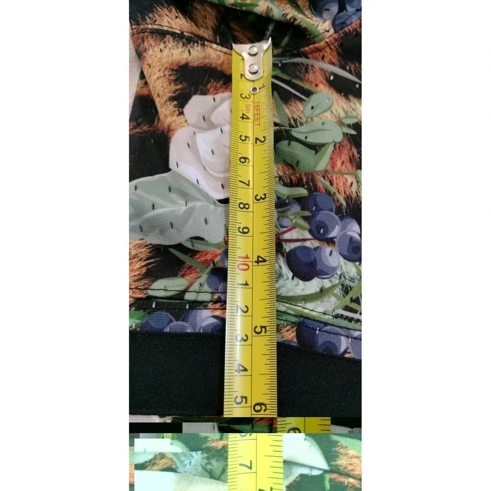 Jordan Men's Dri-FIT Diamond Shorts Floral Leopard Mesh Blue Size L FQ2945-457